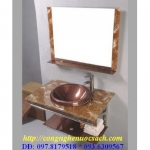 LAVABO KÍNH MÃ SỐ 8066